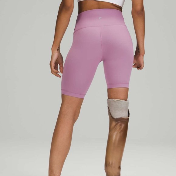 Lululemon Wunder Train High Rise Short 8" inseam size 2 JUBI JUBILEE - Picture 3 of 7